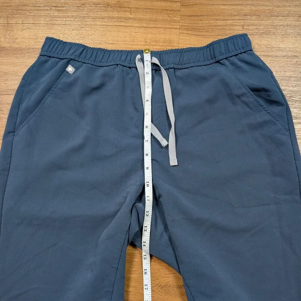 FIGS Tansen Jogger Scrub Pants Large Blue Technical Collection Medical